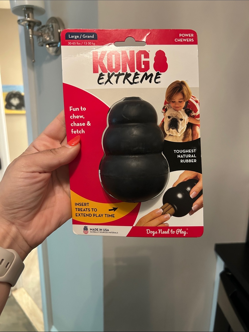 KONG Extreme Dog Toy, never used